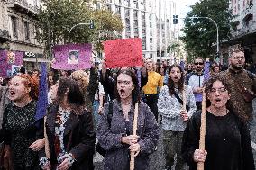 International Day For The Elimination Of Violence Against Women In Athens