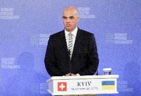 Press conference after Grain from Ukraine Summit in Kyiv