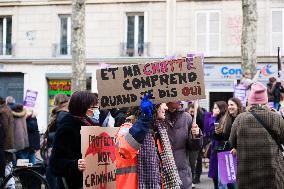 Demonstration Against Violence Against Women