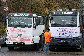 Protest Against High Toll In Germany