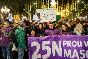 International Day For The Elimination Of Violence Against Women In Spain