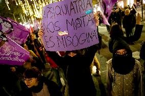 International Day For The Elimination Of Violence Against Women In Spain