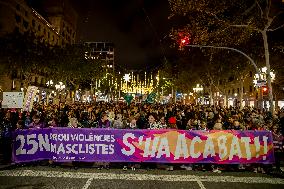 International Day For The Elimination Of Violence Against Women In Spain