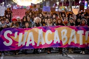 International Day For The Elimination Of Violence Against Women In Spain