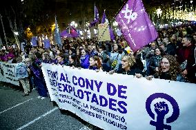 International Day For The Elimination Of Violence Against Women In Spain