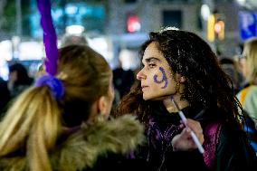 International Day For The Elimination Of Violence Against Women In Spain