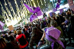 International Day For The Elimination Of Violence Against Women In Spain