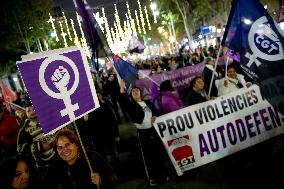 International Day For The Elimination Of Violence Against Women In Spain