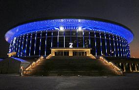 Shanghai Stadium Blue Light Show