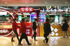 Consumers Eat Shabu at A Restaurant