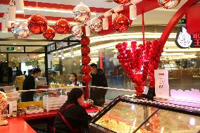 Consumers Eat Shabu at A Restaurant