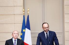 Edouard Philippe announces the French government's official decision to abandon the Grand Ouest Airport - Paris