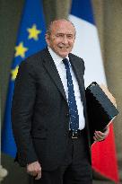 Weekly cabinet meeting at Elysee Palace - Paris