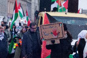 Pro Palestinian Protest In Aachen