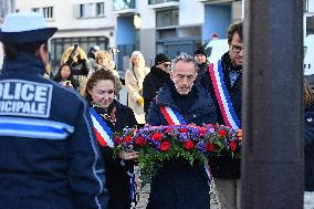 Ceremony In Tribute To Women Victims Of Femicide - Paris