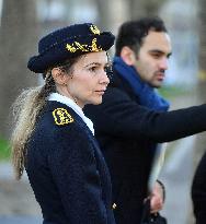 Ceremony In Tribute To Women Victims Of Femicide - Paris