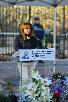 Ceremony In Tribute To Women Victims Of Femicide - Paris