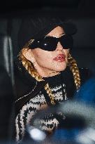 Madonna Celebrity Sightings In Milan