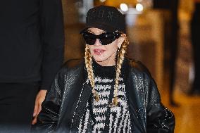 Madonna Celebrity Sightings In Milan