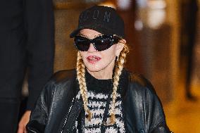 Madonna Celebrity Sightings In Milan