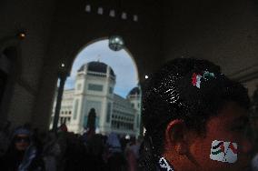 Indonesian For Palestine Mass Protest - Medan