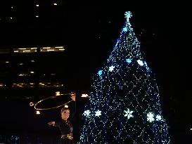 Christmas Tree Lighting - Toronto, Canada