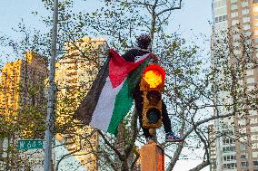 Pro Palestine Rally In New York City
