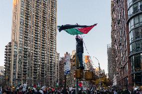 Pro Palestine Rally In New York City