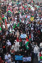 Pro Palestine Rally In Indonesia