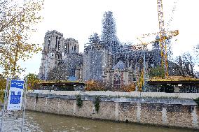 View Of Notre-Dame De Paris Cathedral - Paris