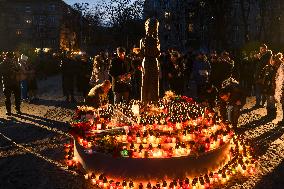 Commemoration Ceremony Marking The 90th Anniversary Of The Famine Of 1932-33 In Ukraine