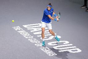 Serbia v Italy - Davis Cup Final: Semifinal