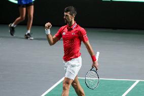 Serbia v Italy - Davis Cup Final: Semifinal