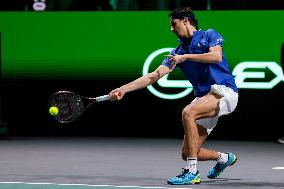 Serbia v Italy - Davis Cup Final: Semifinal