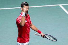 Serbia v Italy - Davis Cup Final: Semifinal