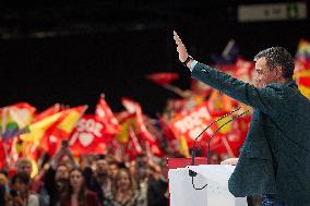 Pedro Sanchez Participates In A PSOE event - Madrid