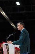 Pedro Sanchez Participates In A PSOE event - Madrid