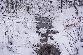 Winter Hits Poland, Gdansk