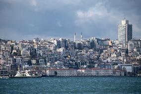 Bosphorus Views In Istanbul, Turkey