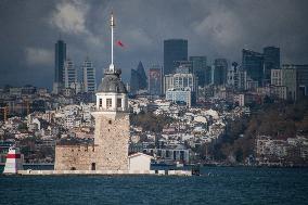 Bosphorus Views In Istanbul, Turkey