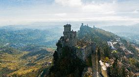 Aerial View Of San Marino