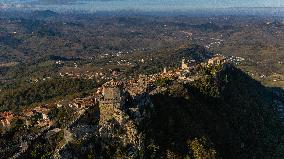 Aerial View Of San Marino