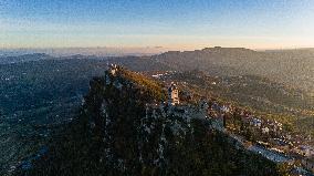 Aerial View Of San Marino