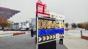 Drive-in Theater at the BMW Experience Center in Shanghai