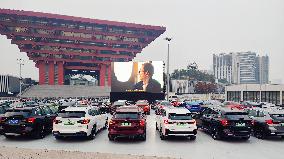 Drive-in Theater at the BMW Experience Center in Shanghai