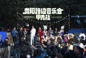 Roadside Concert in Guiyang