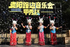 Roadside Concert in Guiyang