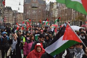 Pro-Palestine Rally - Amsterdam