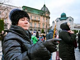 Holodomor Remembrance Day in Lviv