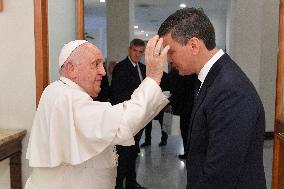 Pope Francis Receives President Of Paraguay - Vatican